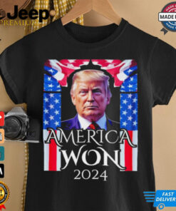 Official President Donald Trump JD Vance America Won Robert F Kennedy Jr Elon Musk Election Digital Shirt