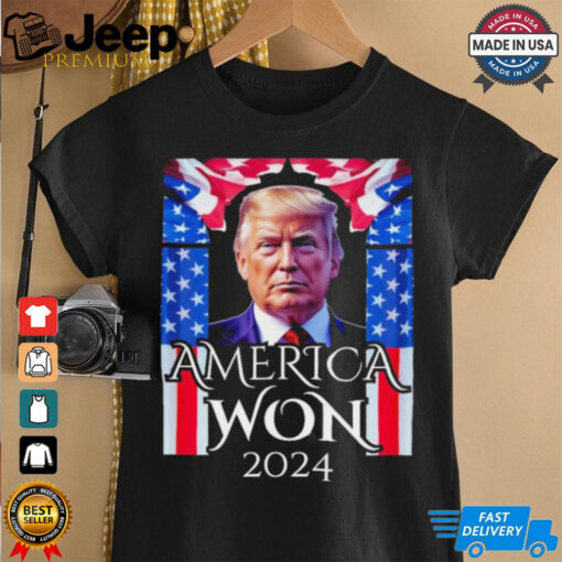 Official President Donald Trump JD Vance America Won Robert F Kennedy Jr Elon Musk Election Digital Shirt