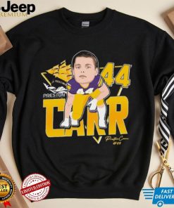 Official Preston Carr #44 East Carolina Pirates Signature shirt