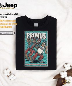 Official Primus Aug 5, 2024 Blossom Music Center Cuyahoga Falls, OH Poster shirt