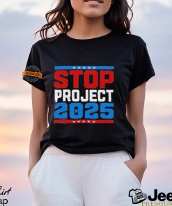 Official Pro Democracy Stop Project 2025 Presidential Election 2024 Shirt