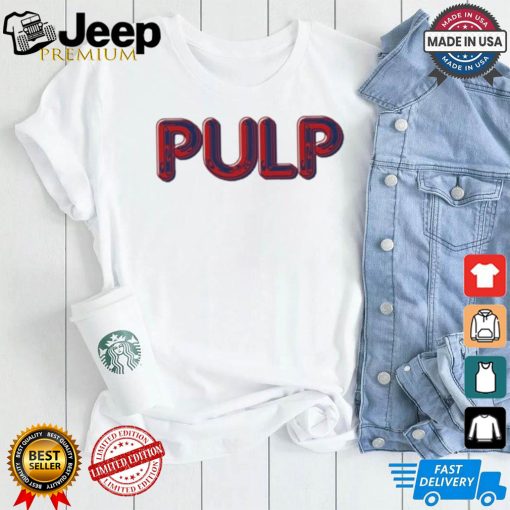 Official Pulp Us Tour Encore Ecru Shirt