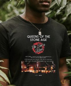 Official Queens Of The Stone Age The End Is Nero Tour 2024 Fan Gifts Classic T Shirt