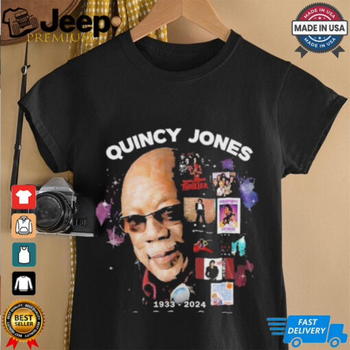 Official Quincy Jones 1933 2024 Your Music Lives On T Shirt