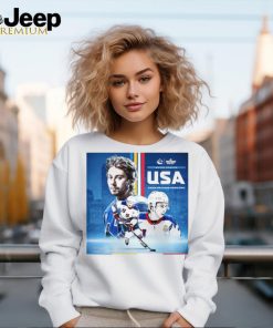 Official Quinn Hughes named to Team USA for the 4 Nations Face Off Shirt