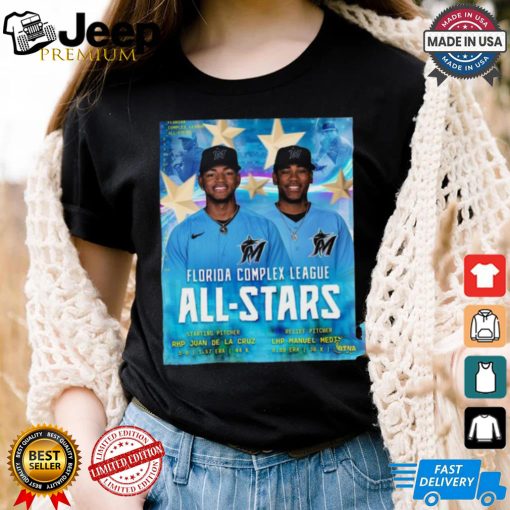 Official RHP Juan De La Cruz and LHP Manuel Medina Florida Complex League All Stars shirt