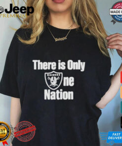 Official Raiders There Is Only One Nation Shirt