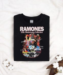 Official Ramones 55th Anniversary Collection Signatures shirt