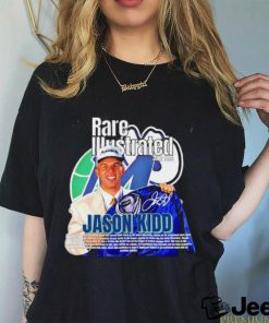 Official Rare Illustrated June 1994 Jason Kidd Signature T shirt