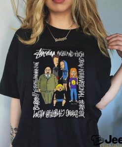 Official Rare Vintage Stussy Beavis and Butt Head Shirt