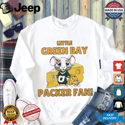 Official Rat eat cheese little Green Bay Packer fan shirt