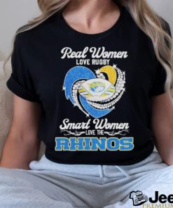 Official Real Women Love Rugby Smart Women Love The Leeds Rhinos Diamonds 2024 Shirt