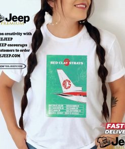 Official Red Clay Strays X Soundwaves Creative Tour 2024 Poster T Shirt