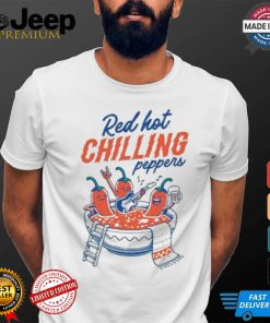 Official Red Hot Chilling Peppers Bath T shirt