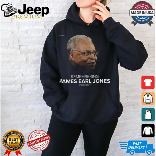 Official Remembering James Earl Jones 1931 2024 t shirt