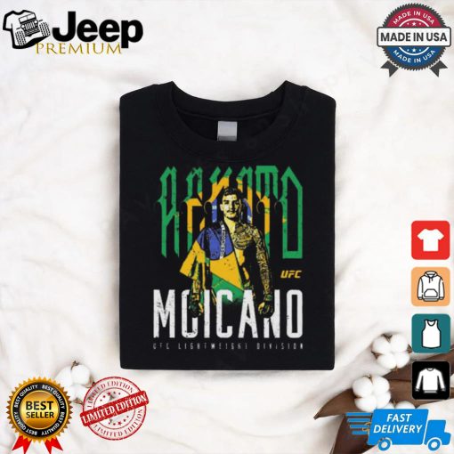 Official Renato Moicano Brazil Flag UFC Lightweight Division Vintage Graphic t shirt