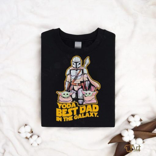 Official Retro Yoda Best Dad In The Galaxy Shirt