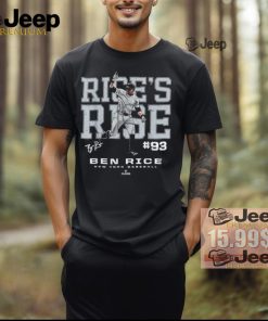 Official Rice’s rise ben rice new york mlbpa T shirt