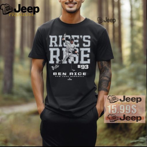 Official Rice’s rise ben rice new york mlbpa T shirt