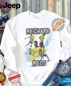 Official Richard Rios Vem Quebrando Cinturinha Shirt Colombian Football Player Copa America Champions Shirt 2024