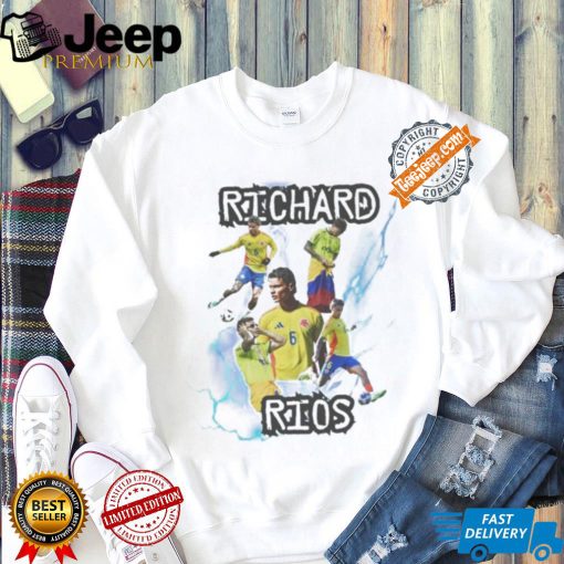 Official Richard Rios Vem Quebrando Cinturinha Shirt Colombian Football Player Copa America Champions Shirt 2024