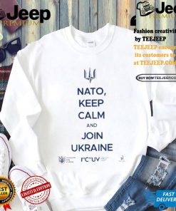 Official Richard woodruff nato keep calm and join Ukraine T shirt