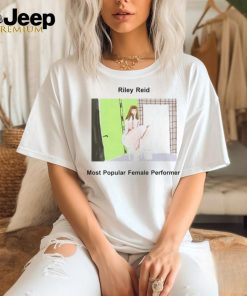 Official Riley Reid Most Popular Female Performer t shirt