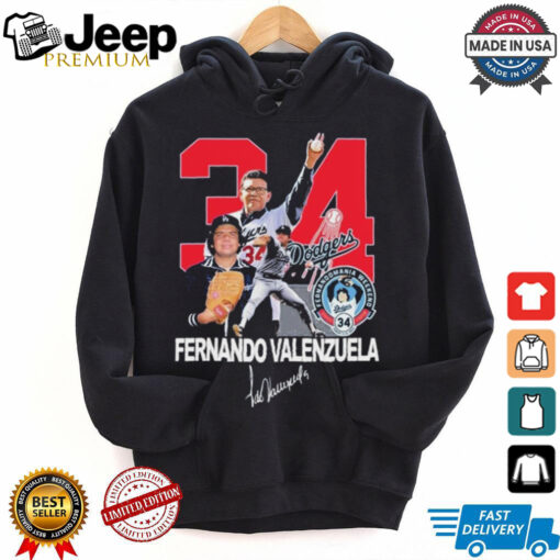 Official Rip Fernando Valenzuela Dodgers Shirt