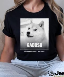 Official Rip kabosu inspired countless doge memes has died aged 18 shirt
