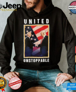 Official Robert F Kennedy Jr Donald Trump United Unstoppable USA Flag Vintage t shirt