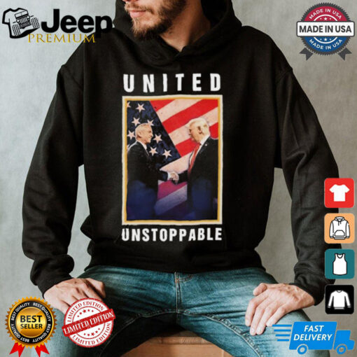 Official Robert F Kennedy Jr Donald Trump United Unstoppable USA Flag Vintage t shirt