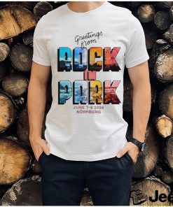 Official Rock Im Park Vintage Postcard Shirt