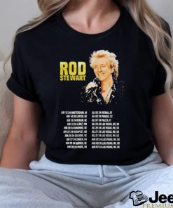 Official Rod Stewart One Last Time Tour 2024 Dates Shirt