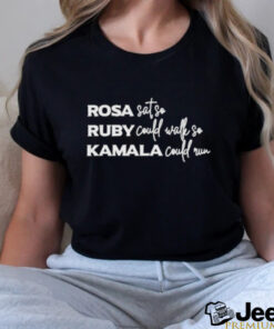 Official Rosa Sato Ruby Could Walle So Kamala Could Run Shirt