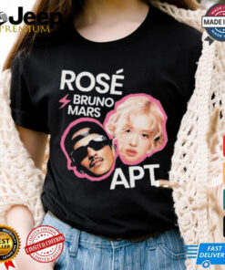 Official Rosé And Bruno Mars APT Bootleg T Shirt