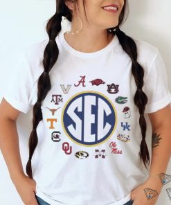 Official SEC Football Circle Logo T Shirt