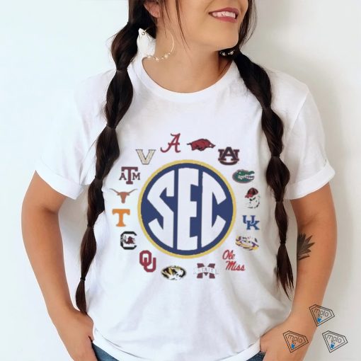 Official SEC Football Circle Logo T Shirt