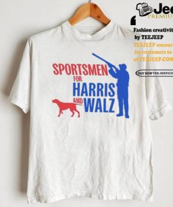 Official SPORTSMEN FOR HARRIS AND WALZ 2024 T Shirt