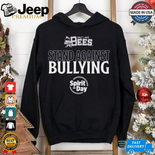 Official Salt Lake Bees Stand Against Bullying Spirit Day 2024 shirt