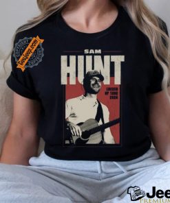 Official Sam Hunt Merch Locked Up 2024 Black Tour Attractive Shirt