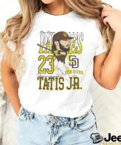 Official San Diego Padres Fernando Tatís Jr. Caricature Baseball Shirt