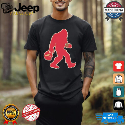 Official San Francisco 49ers Bigfoot Sasquatch shirt