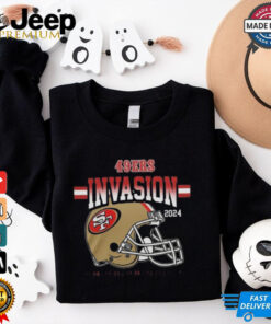 Official San Francisco 49ers Invasion Tour 2024 Shirt