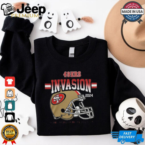 Official San Francisco 49ers Invasion Tour 2024 Shirt