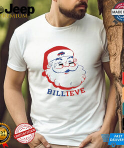 Official Santa Claus Buffalo Bills Billieve Christmas 2024 Shirt