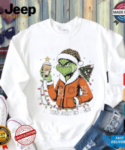 Official Santa Grinch Anaheim Ducks Is This jolly Enough Merry Christmas shirt