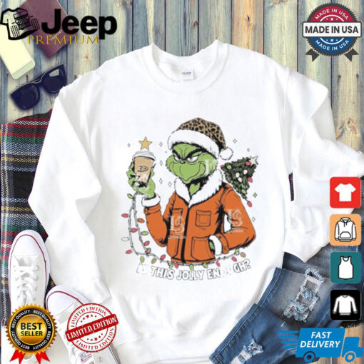 Official Santa Grinch Anaheim Ducks Is This jolly Enough Merry Christmas shirt