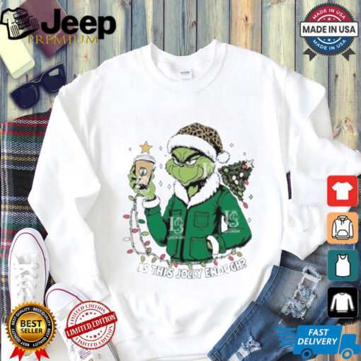 Official Santa Grinch Boston Celtics Is This jolly Enough Merry Christmas shirt