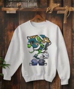 Official Santa Grinch Jacksonville Jaguars Stomp On NFL Teams Christmas 2024 T shirt