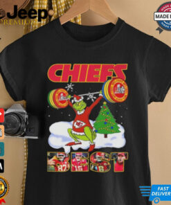 Official Santa Grinch Kansas Chiefs NFL 2025 Best Christmas Shirt